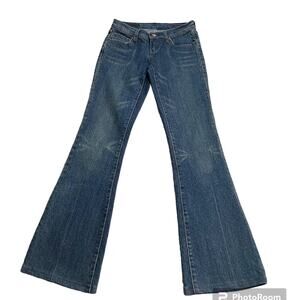 Citizen Of Humanity Kelly #001 Jeans Womens Sz 24 Low Waist Bootcut Blue Y2K vtg